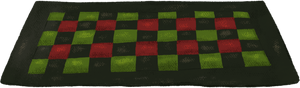 Painterly Kwanzaa Woven Mkeka Mat Object