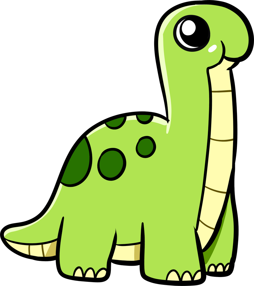 Cute Dinosaur Illustration